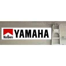 Marlboro Yamaha Garage/Workshop Banner