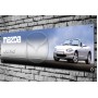 Mazda MX5 Mk2 (silver) Garage Banner