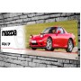 Mazda RX7 (red) Garage Banner