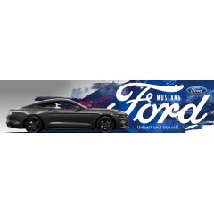 Ford Mustang Banner for Workshop, garage, office, Showroom