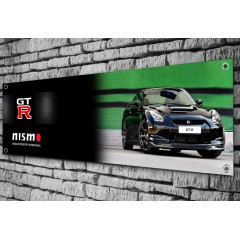 Nissan GTR Black Edition Garage Banner