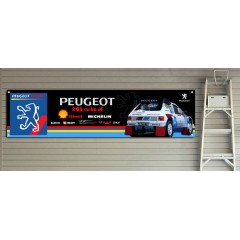 Peugeot 205 Turbo 16 Garage/Workshop Banner