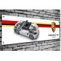Porsche 718 Boxster Cutaway Garage Banner