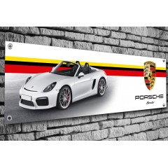 Porsche 981 Boxster Garage Banner