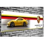 Porsche 714 Cayman GT4 RS Garage Banner