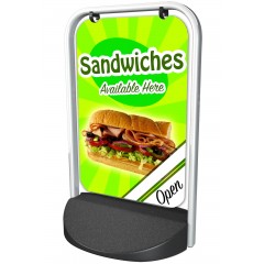 Sandwich Swinger Pavement Stand