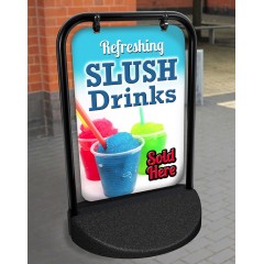 Slush Drinks Swinger Pavement Stand
