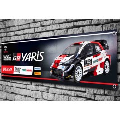 Toyota GR Yaris 2021 WRC Garage/Workshop Banner