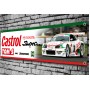Toyota Tom's Castrol Racing Supra Garage Banner