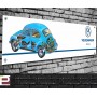VW Beetle Cutaway Garage/Workshop Banner