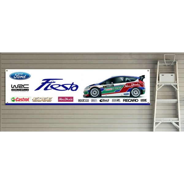 Garage Showroom etc Mk7 Ford Fiesta Zetec S Black Edition Banner for Workshop 