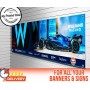 Williams F1 Team 2023 Garage/Workshop Banner