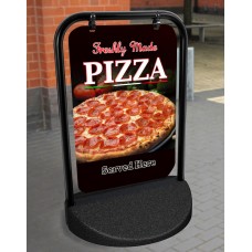 Pizza Swinger Pavement Stand